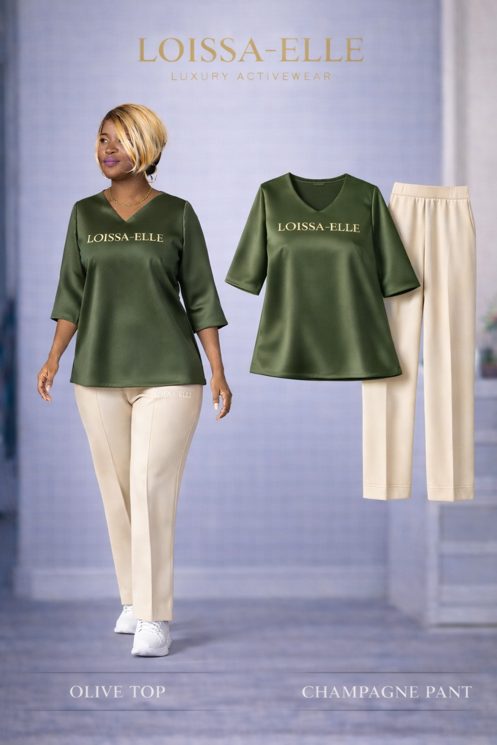 WOMEN LUXURY'ACTIVEWEAR SET WORKOUT