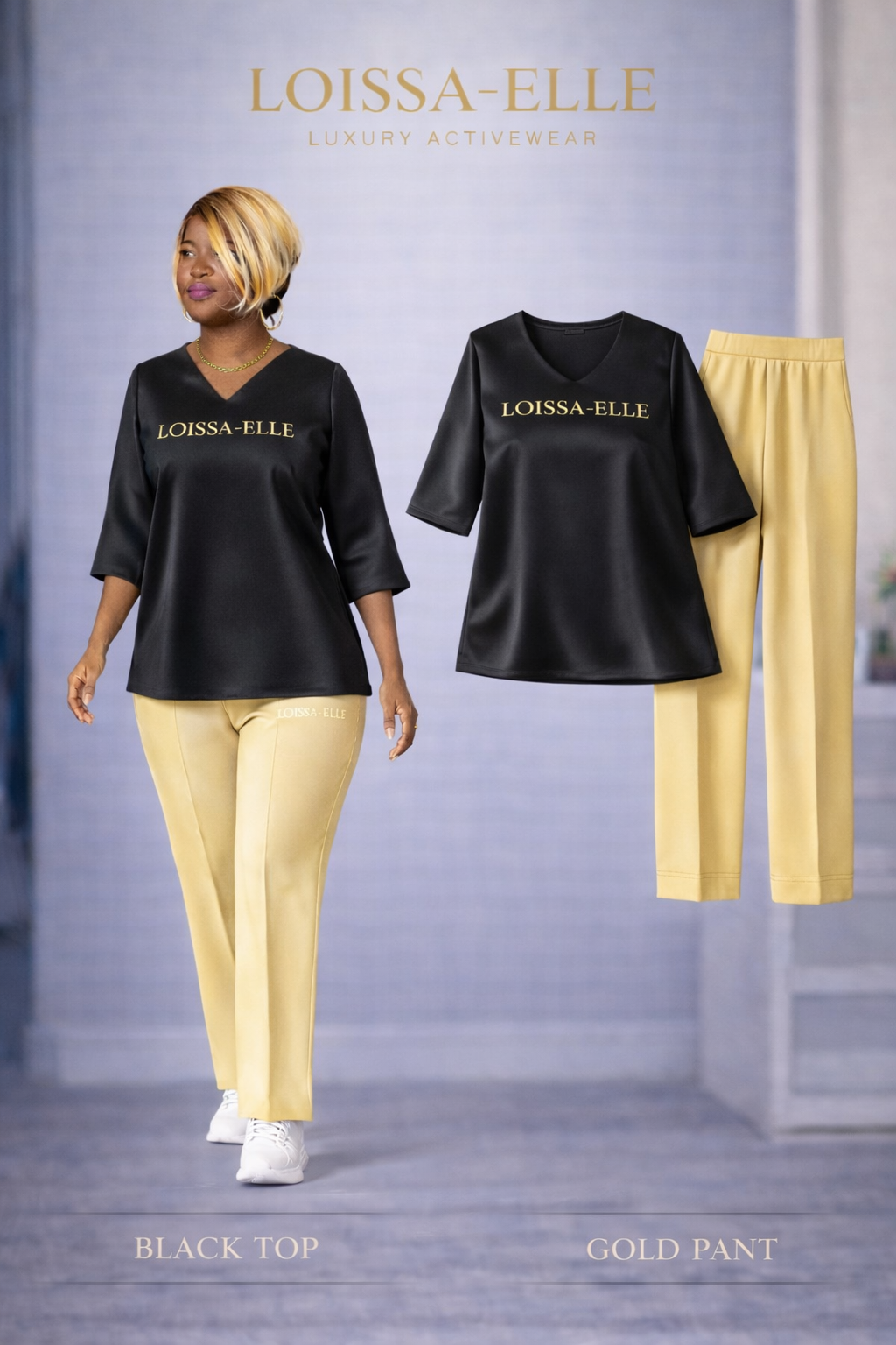 WOMEN  LUXURY'ACTIVEWEAR SET WORKOUT