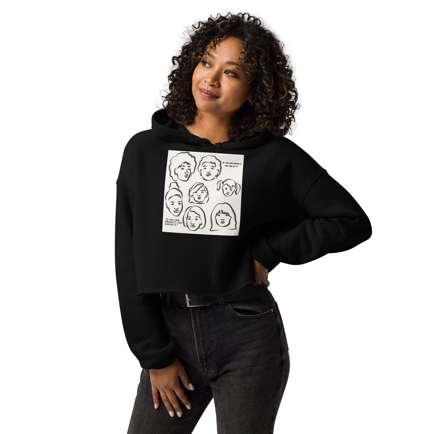 Crop Hoodie FEMALE YOUTH